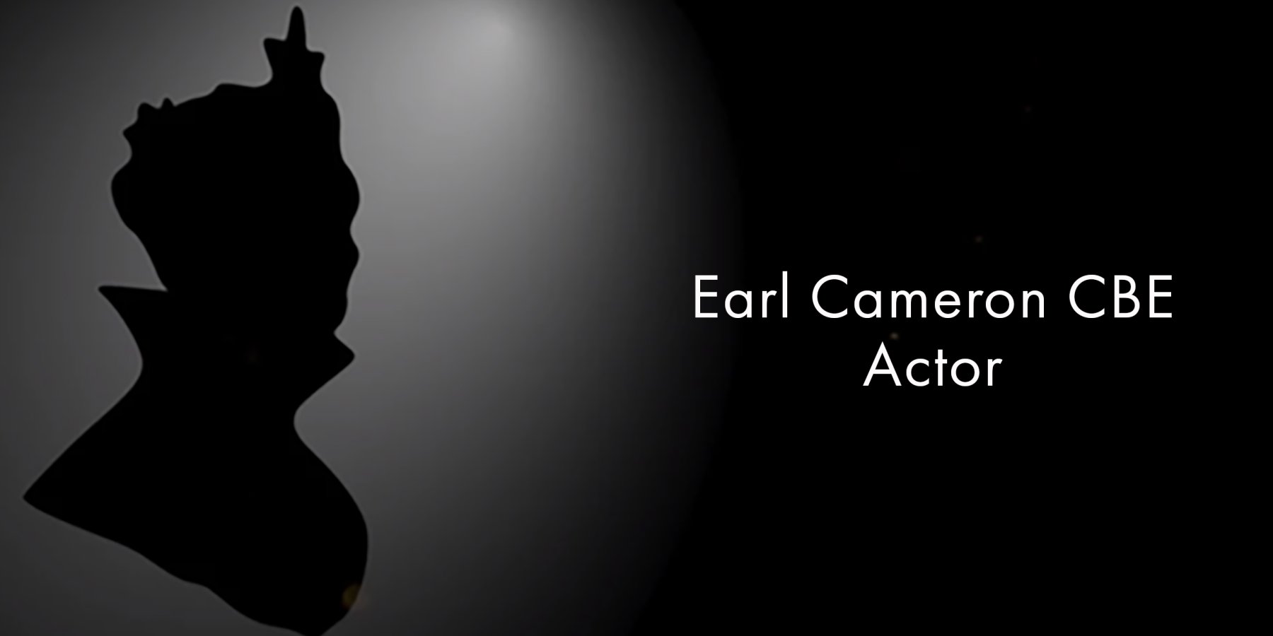 Earl Cameron CBE cdstgb