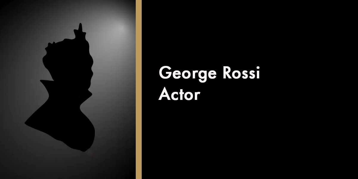 George Rossi - Actor