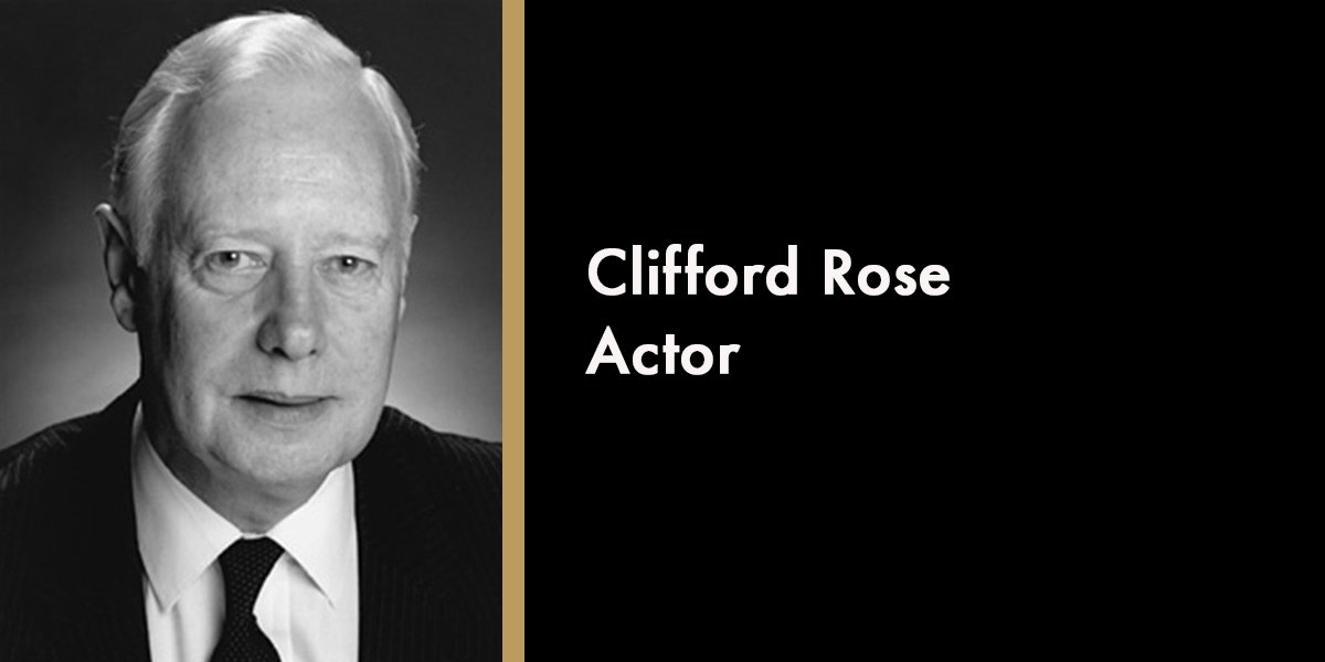 Clifford Rose - Actor