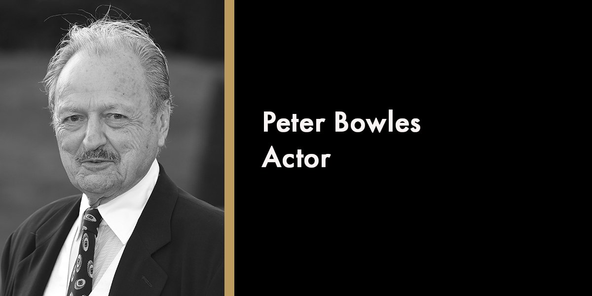 Peter Bowles - Actor