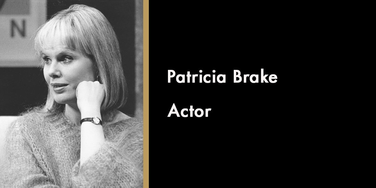 Patricia Brake, Actor