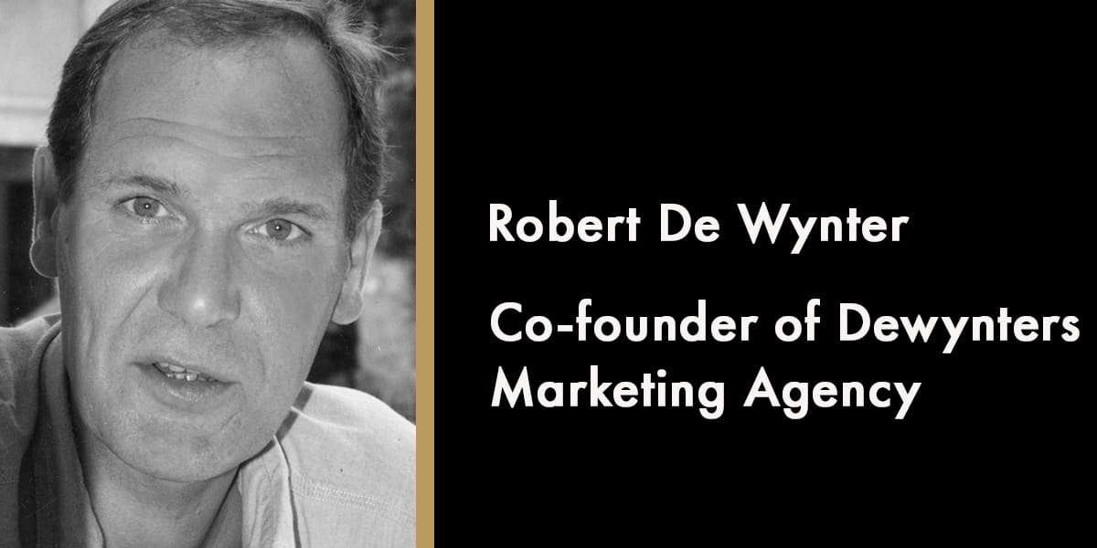 Robert De Wynter, Co-founder of Dewynters Marketing Agency