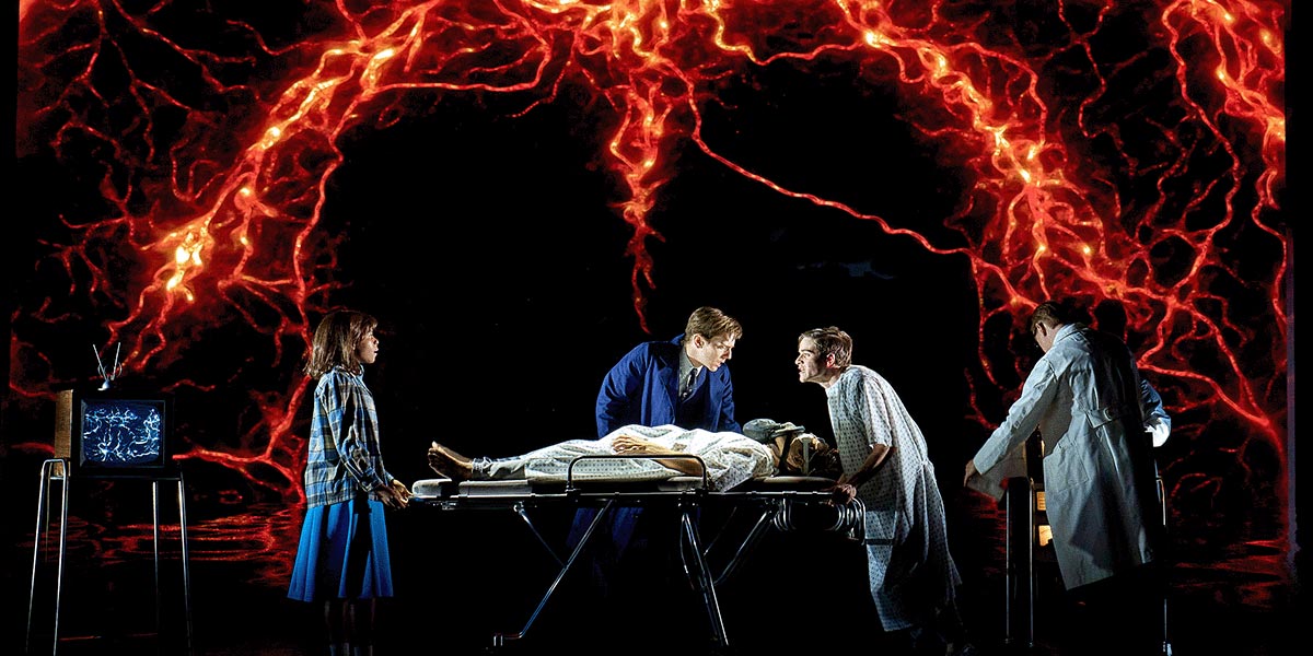 Miranda Mufema, Patty Newby, Joshua James, Dr. Brenner, Louis Healy, and Henry Creel pose together.