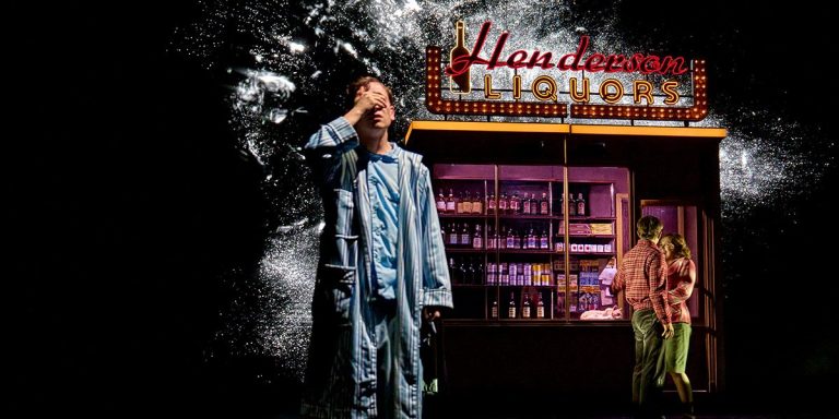 Miriam Buether for Set Design & 59 Productions for Video Design Stranger Things: The First Shadow