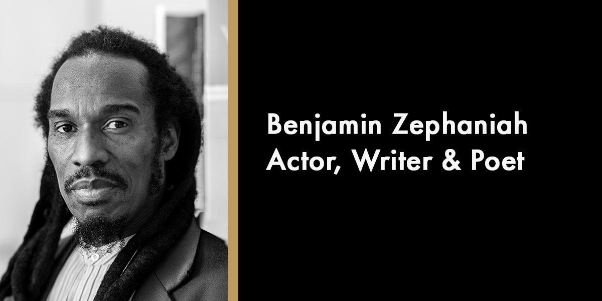 Benjamin Zephaniah - Actor, Writer & Poet