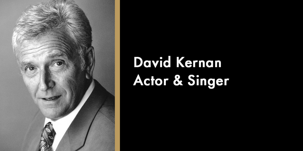 David Kernan - Actor & Singer