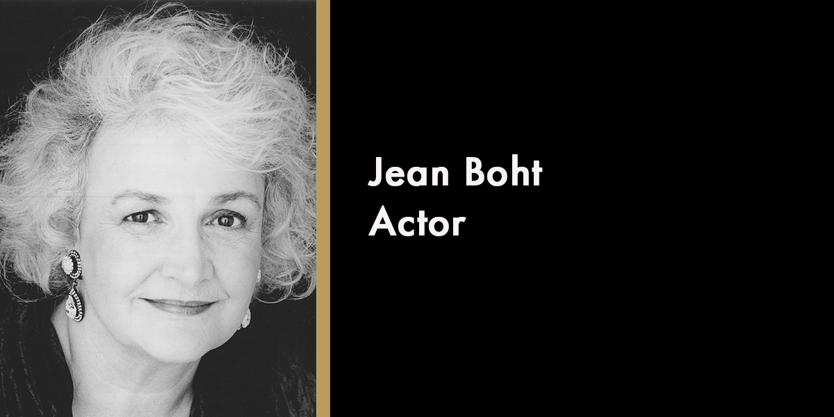 Jean Boht - Actor