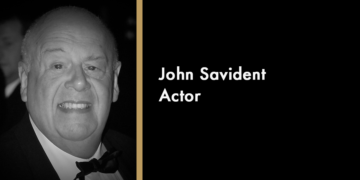 John Savident - Actor