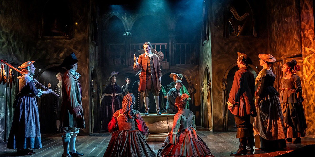 The cast of Stiletto. Photo by Johan Persson.