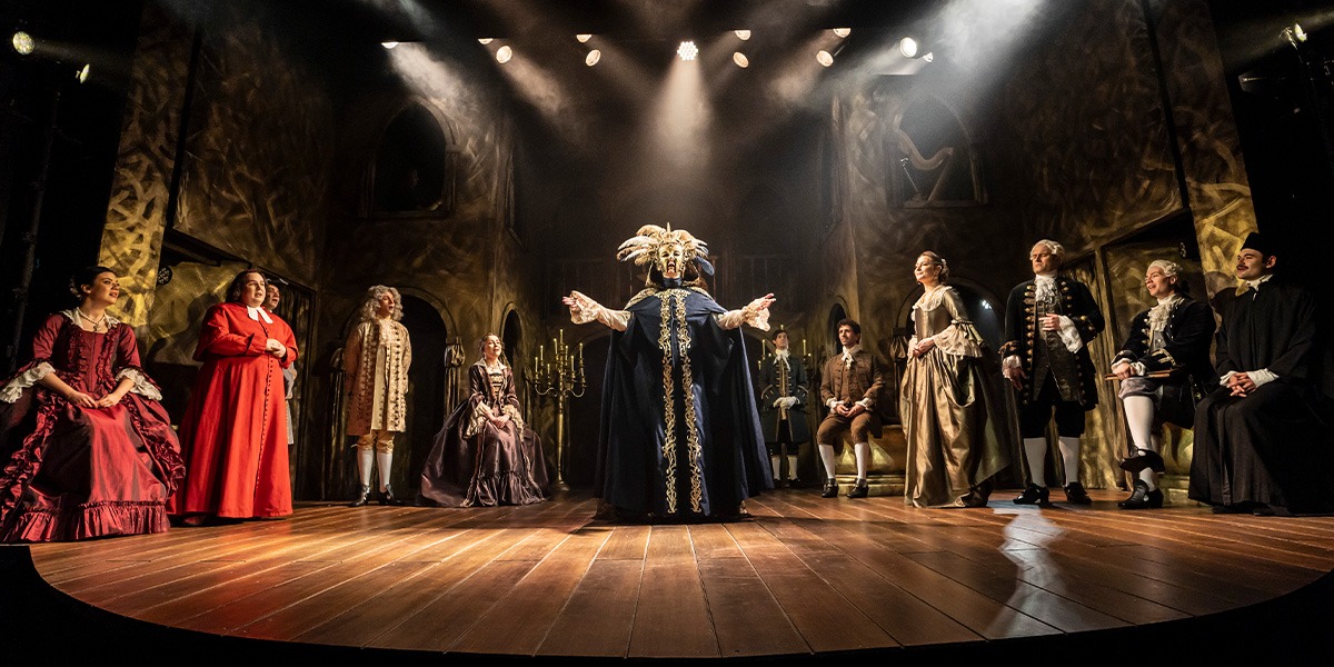 The cast of Stiletto. Photo by Johan Persson.