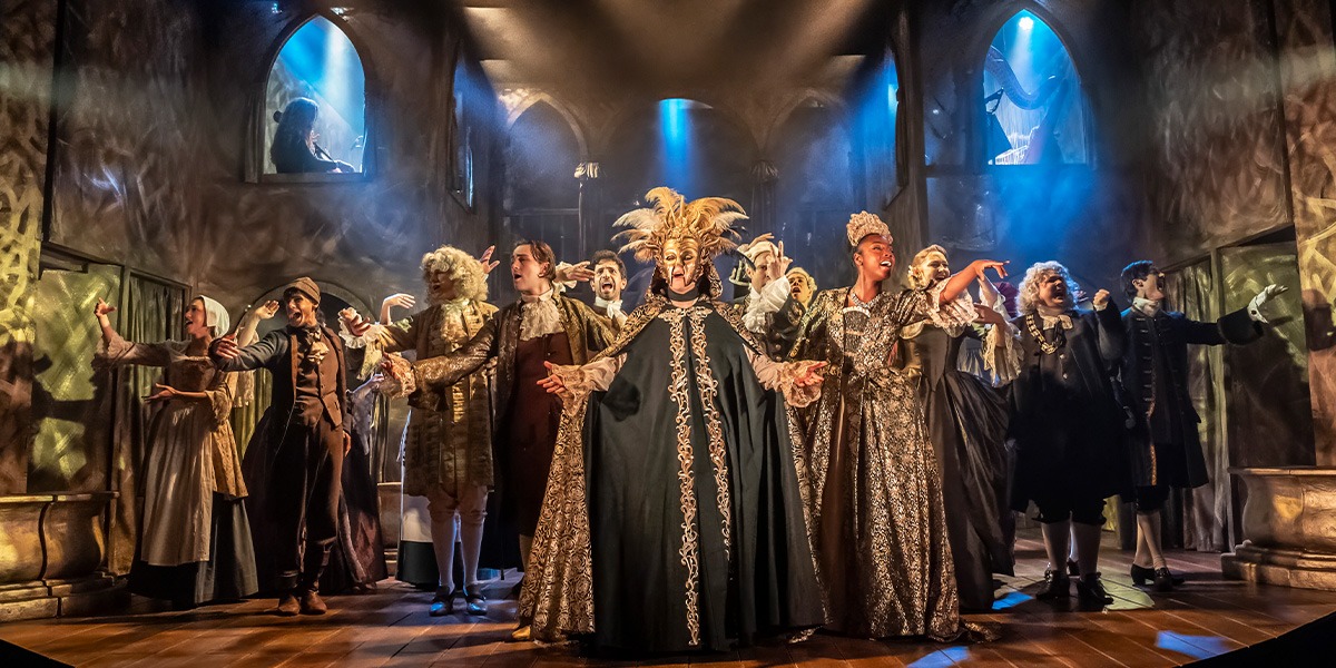 The cast of Stiletto. Photo by Johan Persson.