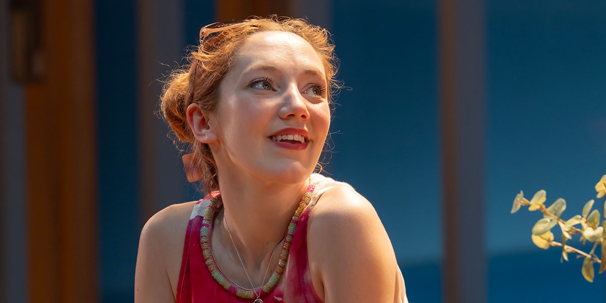 Mirren Mack staring into the middle distance