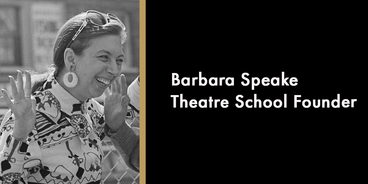 Barbara Speake - Theatre School Founder