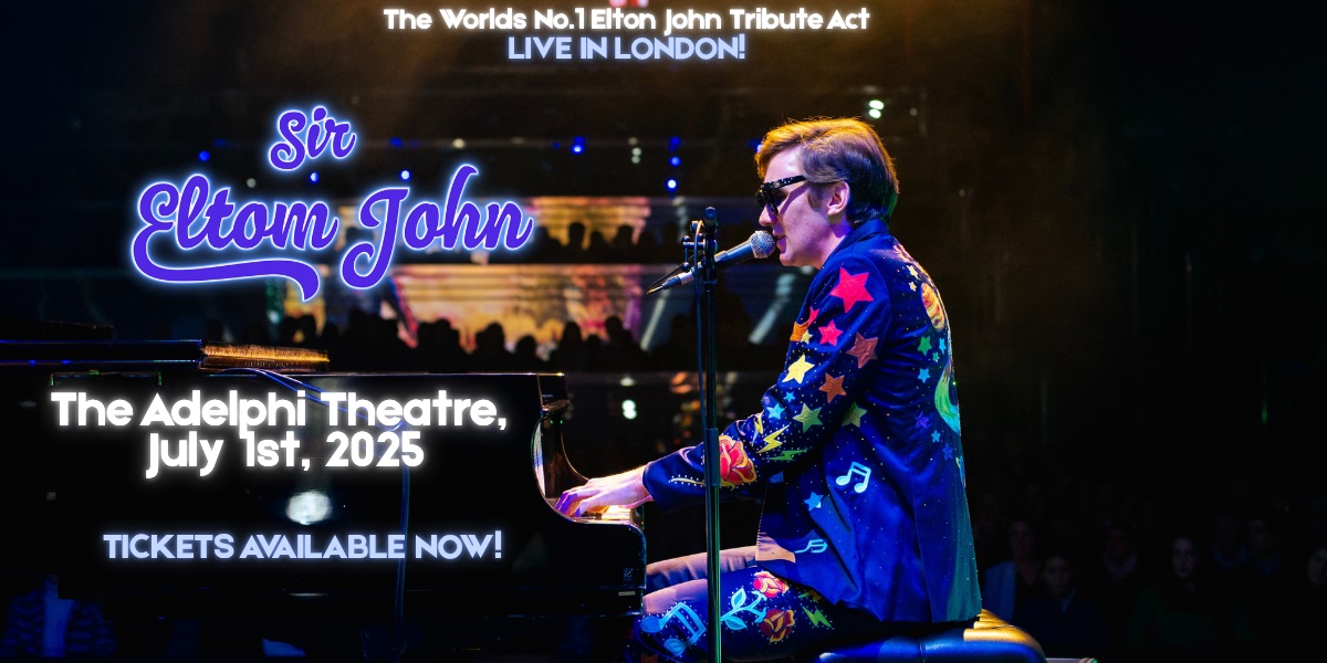 Sir El Tom John - The world's No 1 Elon John Tribute act. The Adelphie Theatre, July 1st 2025
