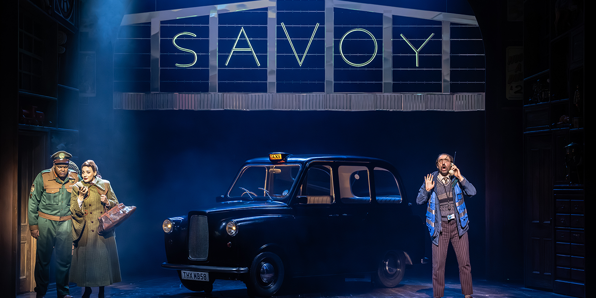 Tarinn Callender, Victoria Hamilton-Barritt, and Tom Edden pose together, smiling against a neutral background.