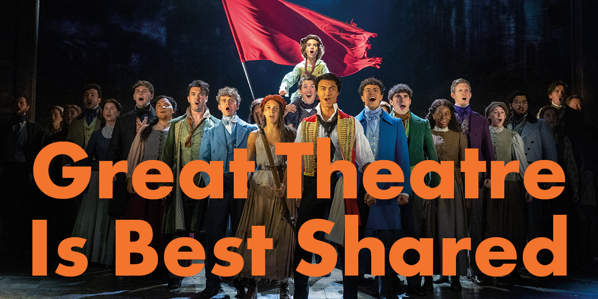 Great Theatre Is Best Shared: Win a £1,000 Theatre Token