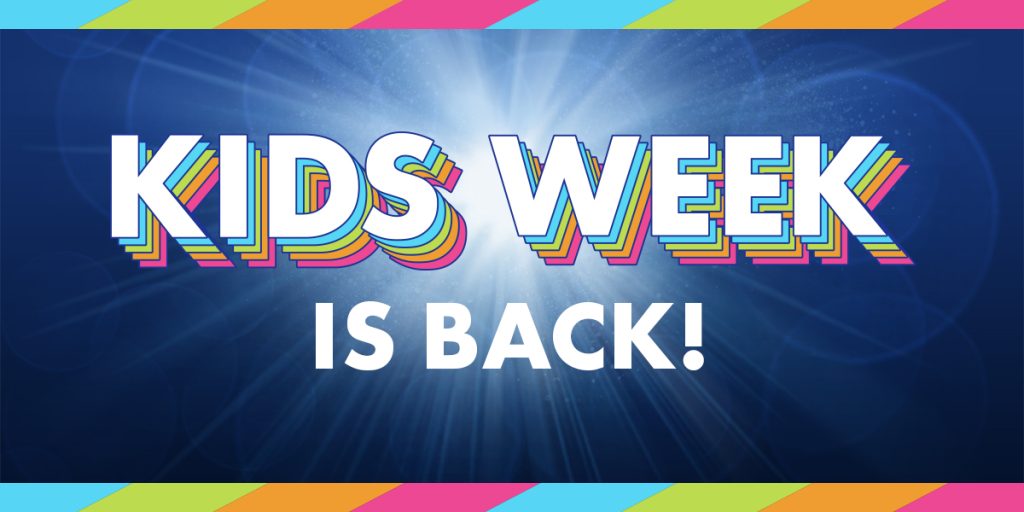 Five top tips when booking for Kids Week
